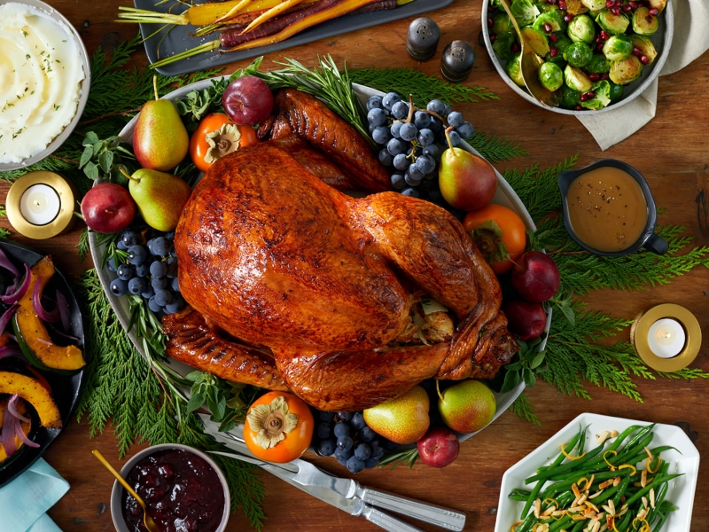 Honey Roast Turkey with Gravy Chef Michael Smith Tourism PEI